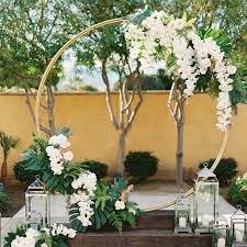 That's exactly why couples willing to spend more money to make sure that moment becomes more memorable. Circle Wedding Arch Background Wrought Iron Shelf Decorative Props Diy Round Party Background Shelf Flower With Frame Wedding Arches Aliexpress