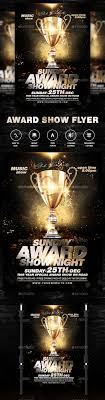 These end of the year awards will make a great keepsake for your class of students! Award Show Flyer Graphics Designs Templates From Graphicriver