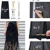 You will be using the shirt hem as your new skirt hem. 1