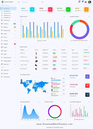Rocker Bootstrap 4 Admin Dashboard Template Dashboard Template Templates Web Layout