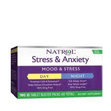 Natrol Stress Anxiety Day Nite Gnc