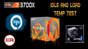 Has been this way ever since i got it. Ryzen 3700x Idle And Load Temperature Youtube