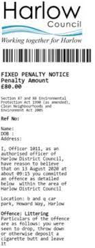 Technically, a penalty charge notice (pcn) is a type of fixed penalty notice. Pay A Fixed Penalty Notice Harlow Council