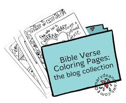 Hidden symbol picture of the cross. Printable Bible Verse Coloring Pages Blog Collection 64 Pages