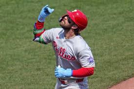 Bryce Harper homers off Paul Skenes and Phillies beat Pirates 6-0 and move  over .500