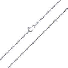 Sterling Silver 150 Gauge Italy Ball Bead Chain Sincerely Hope You Actually Ball Chain Necklace Mens Silver Chain Necklace Sterling Silver Jewelry Necklace