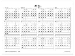 Du kan välja vilket år du vill, månaderna och dagarna justerar nämligen sig själv. Kalender 34sl 2021 For Att Skriva Ut Michel Zbinden Sv