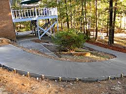Forming concrete with plastic forms is an easy way to do curved radius patios, walkways, and other concrete slabs. Flexiform Concrete Form Board Frank Wall Enterprises