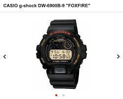 There were some fox fire models outside japan. Casio G Shock Foxfire Dw 6900 Made In Japan Airfrov