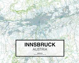 Austria mapa austria political map stock vector. Download Innsbruck Dwg Mapacad