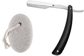 Home remedies to remove dead skin on feet: Angel Infinite Straight Razor And Pumice Stone For Feet Remove Dead Skin Pack Of 2 Price In India Buy Angel Infinite Straight Razor And Pumice Stone For Feet Remove Dead Skin
