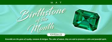 The Month Of May Brings The Birthstone Of Emerald Let S Celebrate This Energetic Gemstone Which Promotes Emotional Birthstones Emotions Months In A Year