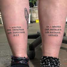 Stick And Poke Tattoos On Instagram Tattooed Some Very Nice Words On The Legs Of A Babe Thank You Unbearable 153 Poke Tattoo Tattoos Stick N Poke Tattoos
