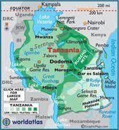 Tanzania Maps Facts