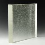 Crystalline Molten Thick Glass Clear by Nathan Allan Glass ...