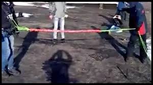 Russian Bungee Fail Drags Guy Off Roof Youtube