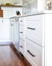 Mar 17, 2020 · gray kitchen cabinets & trends. White Cabinet Black Kitchen Handles Novocom Top