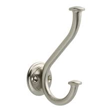 Brainerd Satin Nickel Garment Hook Lowes Com Hat Hooks Liberty Hardware Decorative Hooks