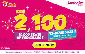 Jambojet's parent airline kenya airways has also halted passenger flights. Book Jambojet Flights For Kes 2 100 Only In New Year Offer
