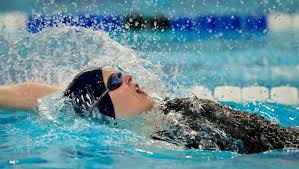 Doris EICHHORN (Aqua Berlin) 100m Ruecken A-Finale der Frauen Schwimmen  Deutsche
