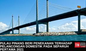 Terkini, ketua menteri pulau pinang lim guan eng (lge) memuatkan status di dalam facebook beliau tentang bagaimana kononnya kerajaan di lge lupa jambatan kedua pulau pinang yang bernilai rm4.5 billion dibina melalui hutang kepada kerajaan china yang menambah bebanan hutang. Tin Media Pulau Pinang Beri Penekanan Terhadap Pelancongan Domestik Pada Separuh Pertama 2021