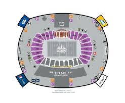 Metlife Stadium Seat Map Ibitc Co