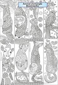 Check spelling or type a new query. Set Of 8 Animal Zentangle Coloring Bookmarks Fish Cat Dog Etsy In 2021 Coloring Bookmarks Coloring Bookmarks Free Animal Zentangle