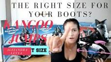 Sizes and weights for Kangoo Jumps Rebound Boots? - YouTube
