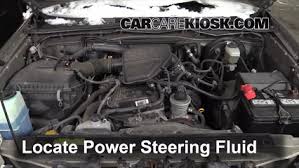 Recently, i have noticed that the power steering fluid seems to drop within a week or so of filling it up. Check Power Steering Level Toyota Tacoma 2005 2015 2008 Toyota Tacoma 2 7l 4 Cyl Extended Cab Pickup 4 Door