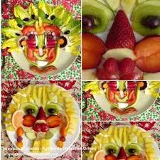 Assiette Pour Bebe Facon Arcimboldo Alimentation Fruits Decoration Fruits Et Legumes