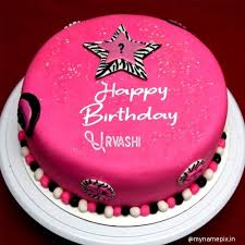 Celebrity Birthday Cake Photo Gallery My Name Pix Wish Happy Birthday To Urvashi Rautela 25 Feb 1994 Happy Birthday Cake Images Happy Birthday Cakes Cake