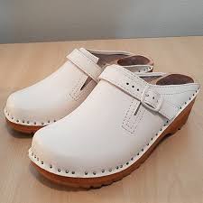 Troentorp White Clogs From Sweden 36 6
