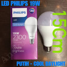 Lampu led ini merupakan teknologi terbaru, yang memiliki cara kerja dengan menggunakan chip pada sebuah papan sirkuit dan dialiri listrik untuk menghasilkan cahaya. Lampu Led Philips 19w Putih White Promo Termurah Philips 19watt 19 W Cool Daylight Bergaransi Shopee Indonesia