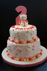Birthday cakes for girls 2nd birthday. Hello Kitty 2nd Birthday Cake Cool Birthday Cakes Hello Kitty Birthday Cake Cake