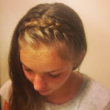This hairstyle will match any outfit. Braided Headband Hairstyles For Girls Popsugar Middle East Family Photo 4