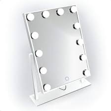 Günstig bei crazy factory kaufen! Dimmable Mini Hollywood Mirror Portable Led Vanity Makeup Etsy In 2021 Desk Mirror Makeup Mirror Led Vanity