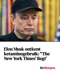 De Amerikaanse krant meldde vrijdag dat de miljardair zo veel ketamine zou  hebben gebruikt dat hij blaasproblemen heeft ontwikkeld. 👉 Lees meer via  de link in de comments.