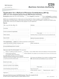 A minimum amount of contributions or credits is required for a year. Nhs Pension National Insurance Contributions