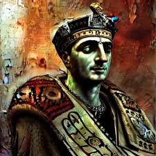 Roman Emperor Constantine the great by Marc Simonetti