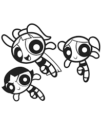 Powerpuff Girls Coloring Pages To Print Coloring Pages For Girls Cartoon Coloring Pages Coloring Books