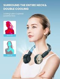 Ventilateur de cou 2 en 1 et anneau de refroidissement à glace