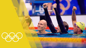 On tuesday night, led by michael phelps as the anchor, the u.s. Australia Win Men S 4x200m Freestyle Relay Gold Sydney 2000 Youtube