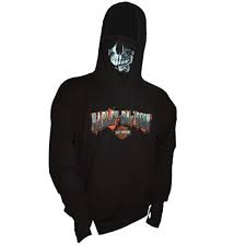 Harley Davidson Men S Skull Mask Pullover Hoodie Harley Davidson Sweatshirts Harley Davidson Clothing Classic Harley Davidson