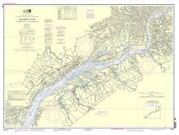 Noaa Nautical Chart 12312 Delaware River Wilmington To Philadelphia