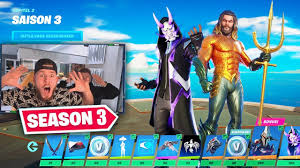 Check the list of all battle pass rewards from the fortnite season 3. Der Neue Season 3 Battle Pass In Fortnite Mit Aquaman Youtube