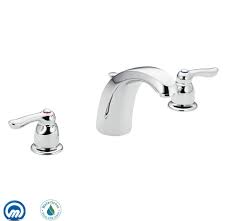 Pyramid displays a wide range of plumbing fixtures and products in our 2000. Moen 4945 Double Handle Widespread Bathroom Build Com
