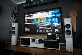 Home Theatre System A Massive Home Entertainment Setup Homeentertainmentinstallation Home Entertainment Centers Home Theater Setup Home Entertainment