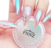 Amazon.com: Chrome Pearl Shell Powder Nail Art Glitter ...