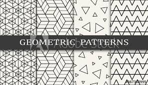 Amazingly simple graphic design software. Set Of Geometric Seamless Patterns Abstract Geometric Graphic Fototapete Fototapeten Wallpaper Digital Wiederholen Myloview De