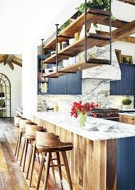 Cuisine Equipee 78 Propositions Merveilleuses Pour Vous Archzine Fr Idee Amenagement Cuisine Cuisine Moderne Etagere Suspendue Cuisine